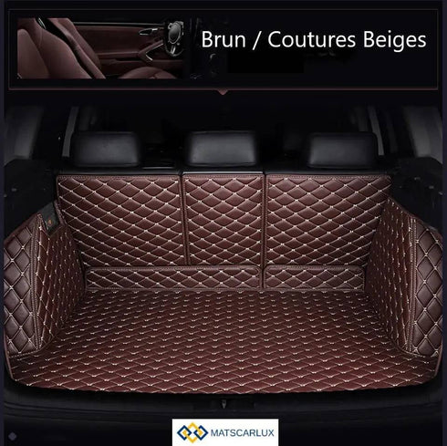 Tapis de Coffre Sur-Mesure Intégral 3D | Protection Complète | Matscarlux™